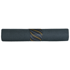 Black FashnPoint® CaterWrap® Napkin Rolled Cutlery