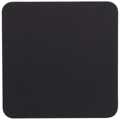 Black Pulpboard Coasters