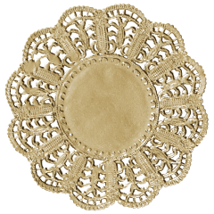 Gold Foil Doilies