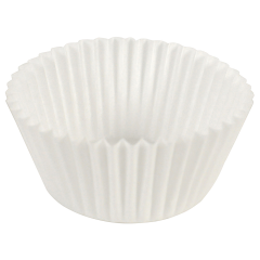 White Fluted Bake Cups