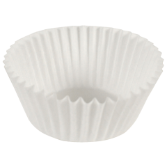 White Fluted Bake Cups