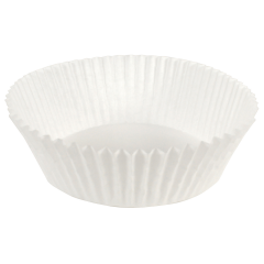 White Fluted Bake Cups
