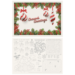 Seasonal Activity Placemats