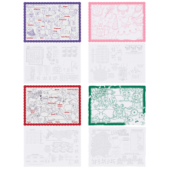 Kids' Variety Pack Activity Placemats