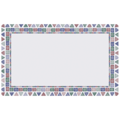 Geometric Printed Traymats