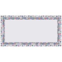 Geometric Printed Traymats