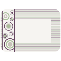 Geometric Printed Traymats