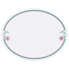 Nature Inspired Printed Nonskid Traymats