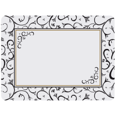 Printed Room Service Traymats