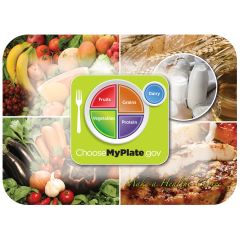 Nutrition & Health Printed Traymats